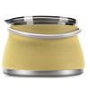 Silicone folding kettle portable wild camping outdoor open fire coffee tea cassette cooker cookware